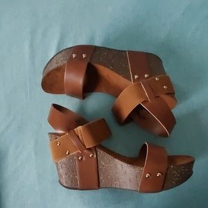 Pierre Dumas Tan Sandals